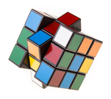renkli küp puzzle
