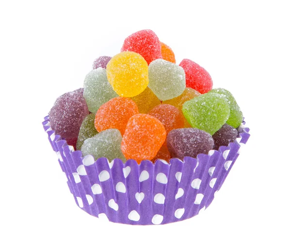 Красочные конфеты из мягкого желе — стоковое фото