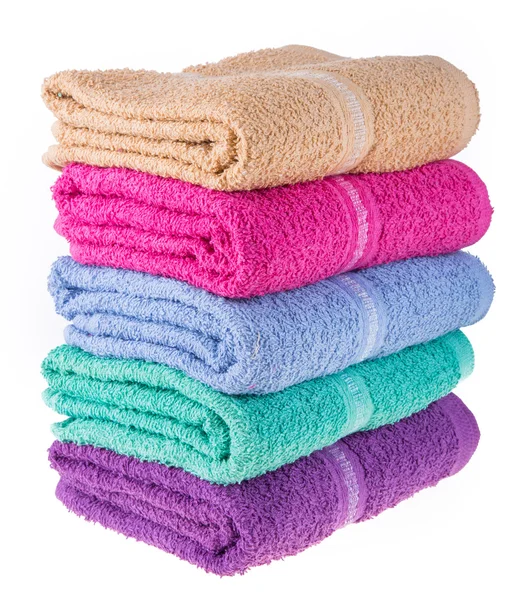 Färg handduk — Stockfoto