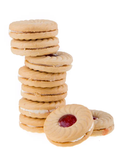 Sandwich koekjes — Stockfoto