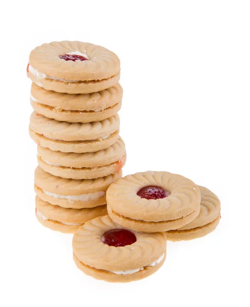 Sandwich biscuits — Stock Photo, Image