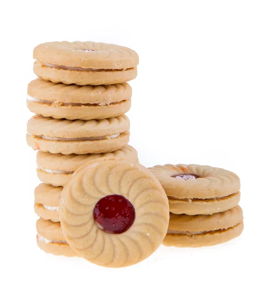 Sandwich biscuits — Stock Photo, Image