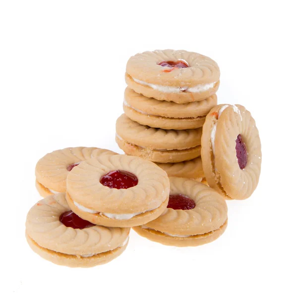 Sandwich biscuits — Stock Photo, Image