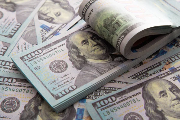 Waluta Stanów Zjednoczonych Nazywany Również Dolarem Amerykańskim Lub Dolarem Amerykańskim — Zdjęcie stockowe
