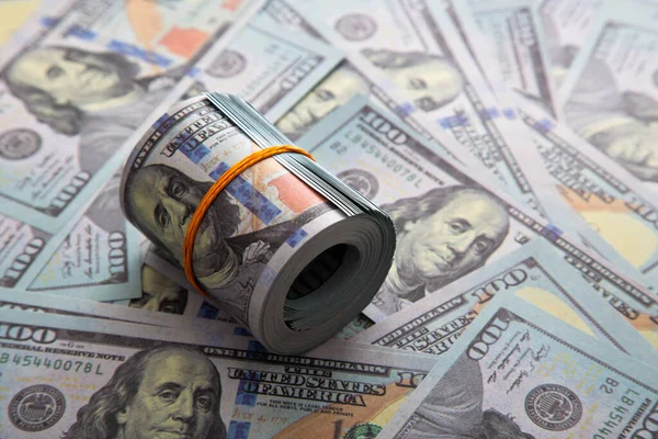 Waluta Stanów Zjednoczonych Nazywany Również Dolarem Amerykańskim Lub Dolarem Amerykańskim — Zdjęcie stockowe