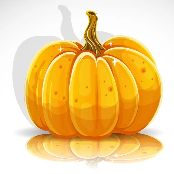 Mooie halloween pompoen 1 — Stockvector