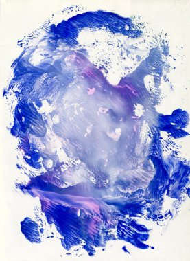 guaj grunge izlenim mavi ve renklerini