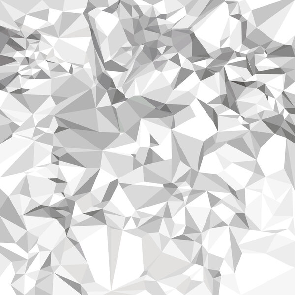 Abstract vector crumpled paper background