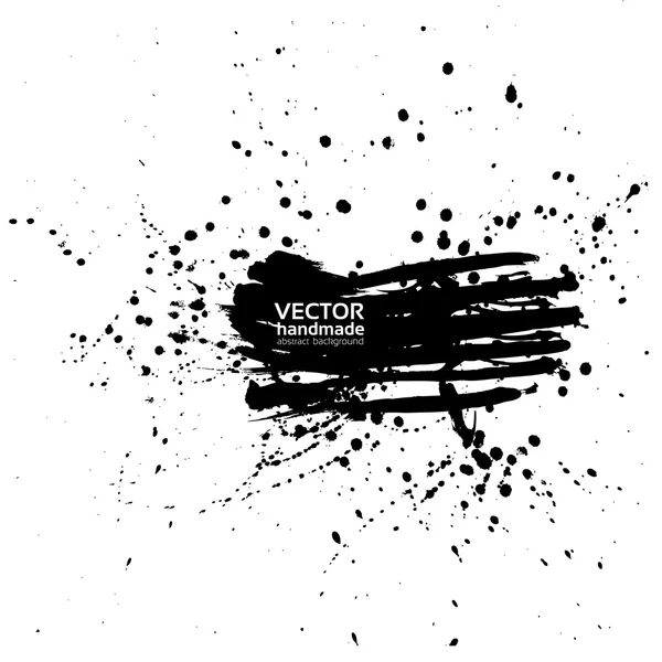 Abstrakt banner av sprayfärg — Stock vektor