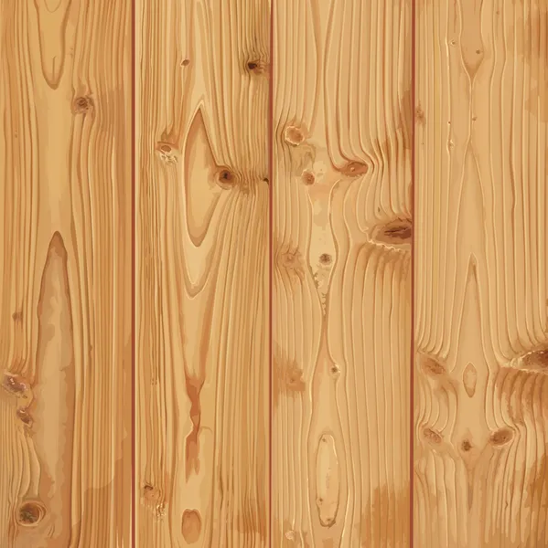 现实的木材纹理 — 图库矢量图片