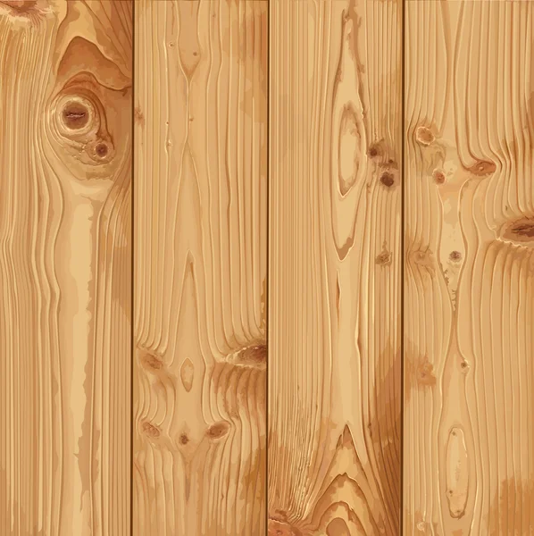 Texture réaliste de bois pâle — Image vectorielle