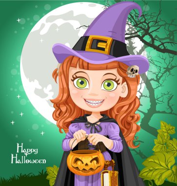 genç bir oyun ya da şeker cadı