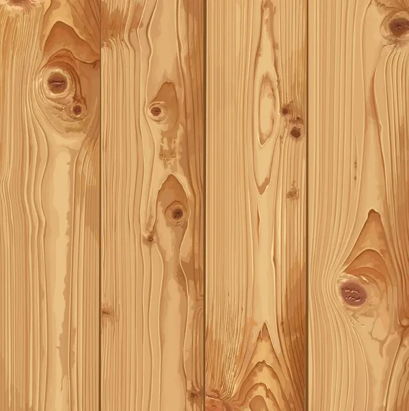 Texture realistiche di legno pallido — Vettoriale Stock