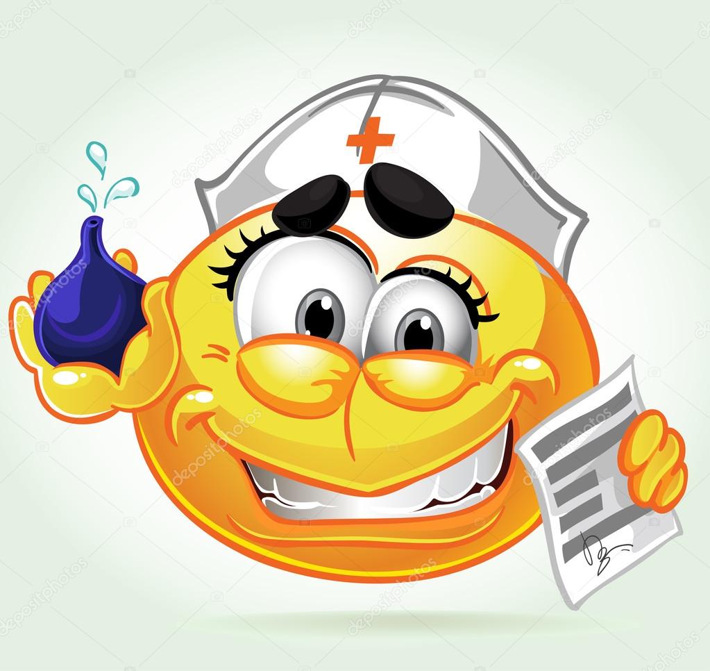 浣腸　ナース 浣腸スーツ マッド ナースで笑顔します。大人のパーティーのシリーズ ストックベクター ©yadviga 33291599