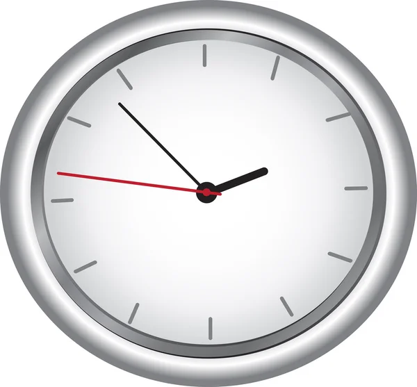 Relógio redondo — Vetor de Stock