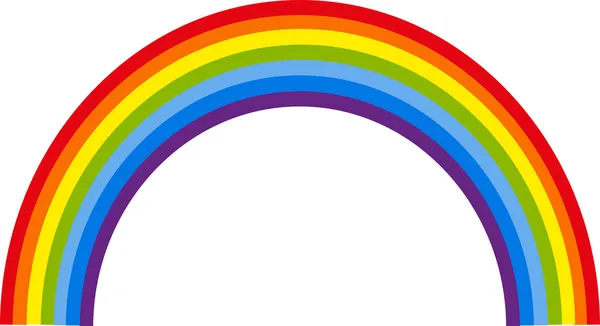 Vektor rainbow bakgrund Stockillustration