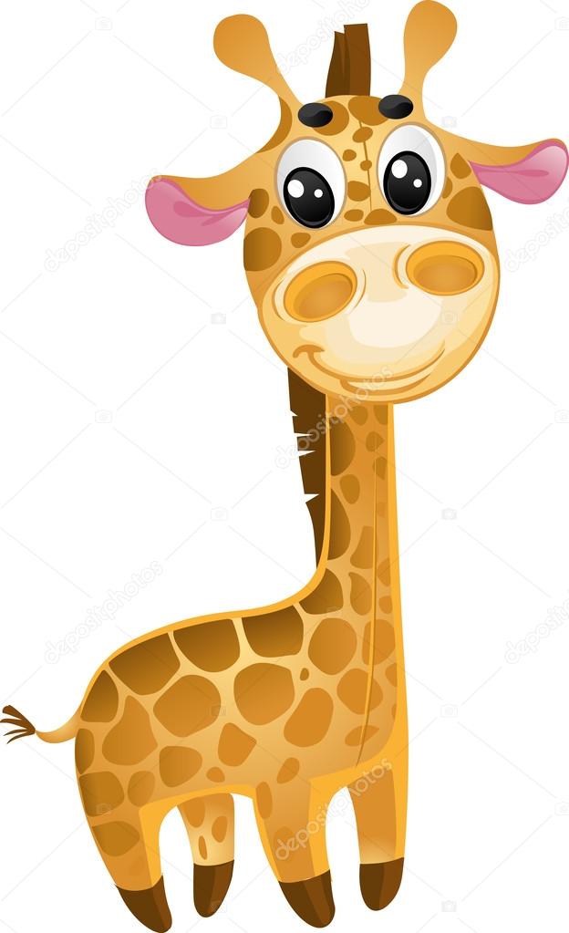Soft toys baby giraffe. vector Stock Illustration by ©yadviga 33410049