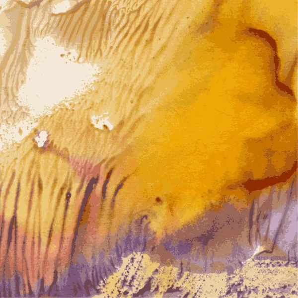 Colores de impresión de pintura amarilla y violeta — Archivo Imágenes Vectoriales