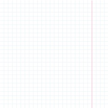 White squared paper sheet school notebook texture