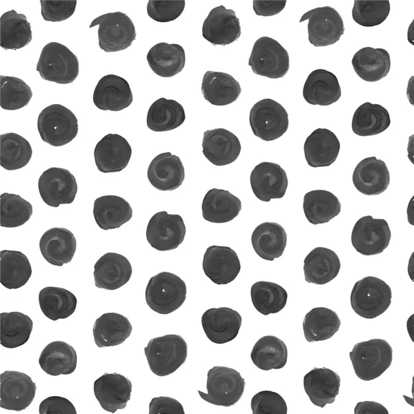 White texture in black dot — Stock Vector