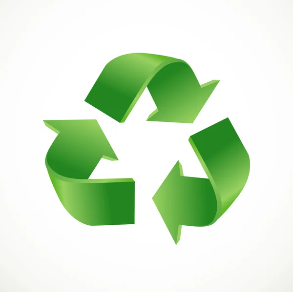 Recycling-Symbol — Stockvektor