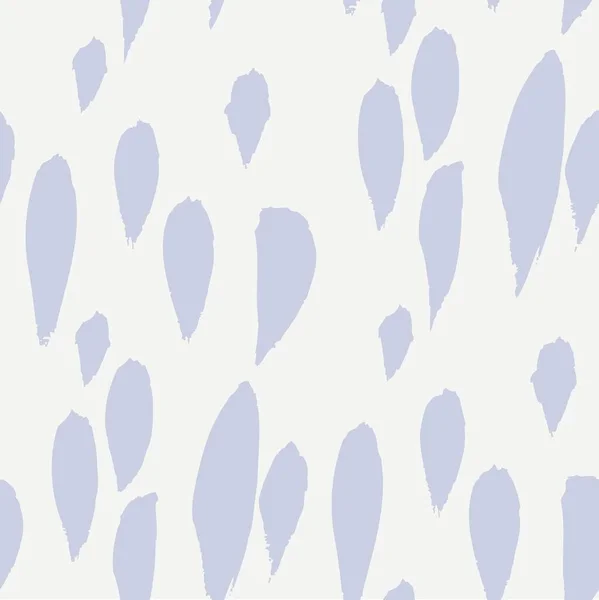 Seamless Ornament Blue Short Vertical Textural Strokes Beige — ストックベクタ