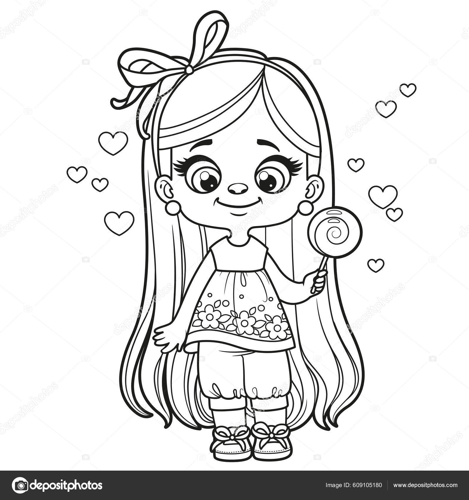 Baixar Vetor De Desenhos De Livros Para Colorir De Doces Kawaii