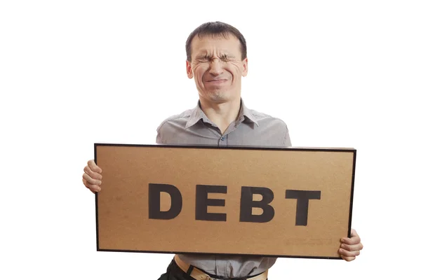 Debt... — Stock Photo, Image