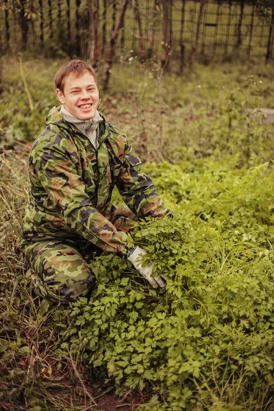 Zemědělec. — Stock fotografie