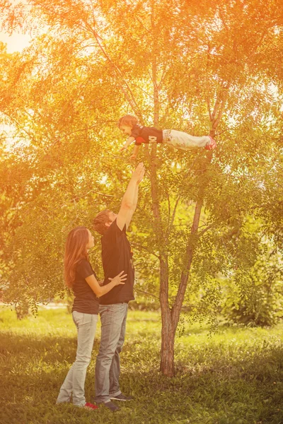 Familie. — Stockfoto