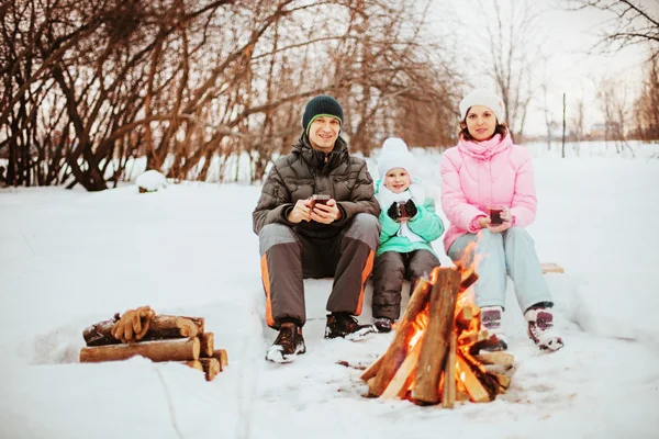 Familia. — Foto de Stock