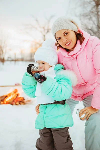 Familj. — Stockfoto