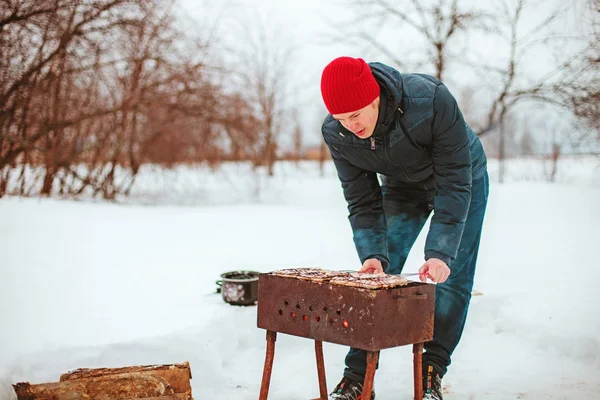 Barbecueën. — Stockfoto