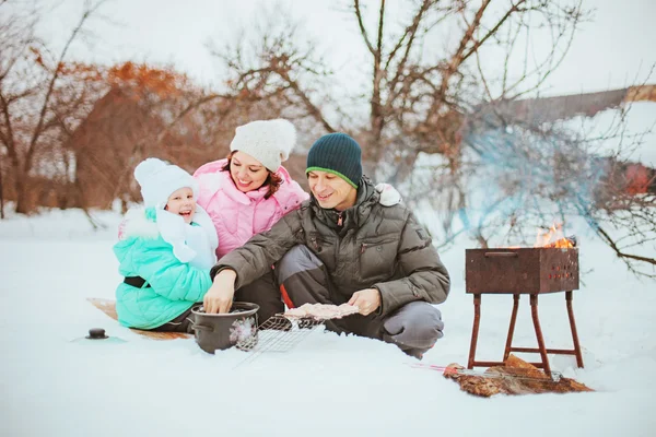 Familj. — Stockfoto