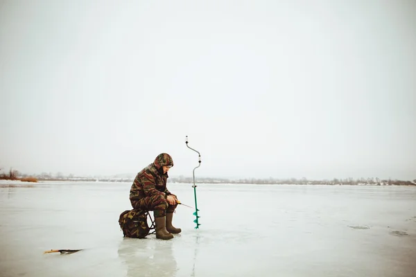 Pescatore. — Foto Stock