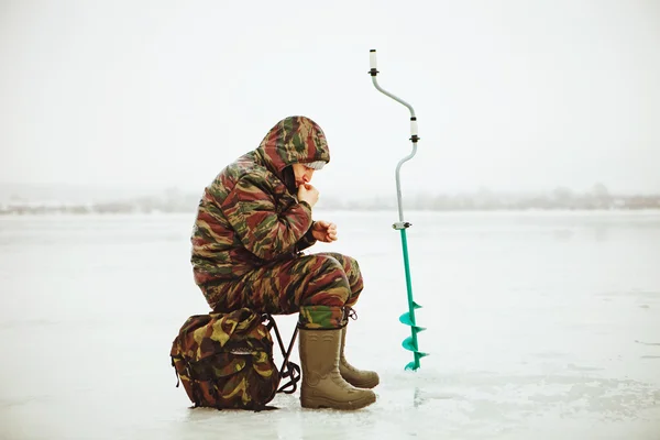 Pescatore. — Foto Stock