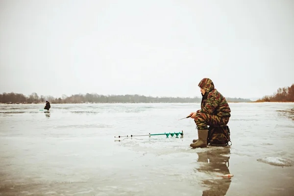 Pescatore. — Foto Stock