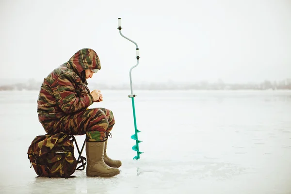 Pescatore. — Foto Stock