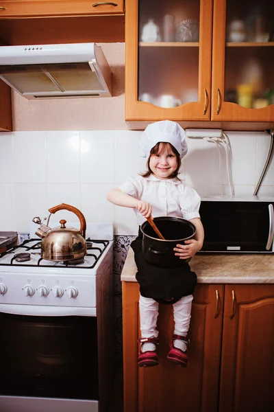 Chef-kok. — Stockfoto