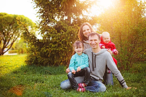 Familie. — Stockfoto