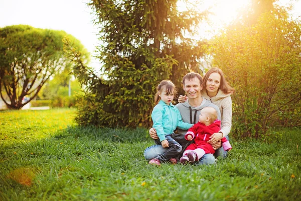 Familj. — Stockfoto