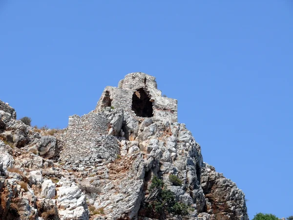 Ruinen einer byzantinischen Kirche — Stockfoto