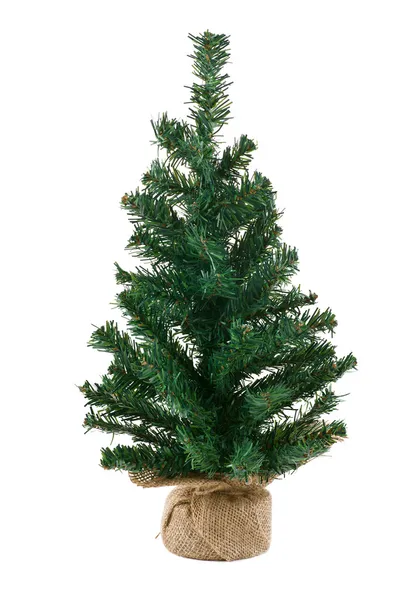Holé umělý vánoční stromek — Stock fotografie