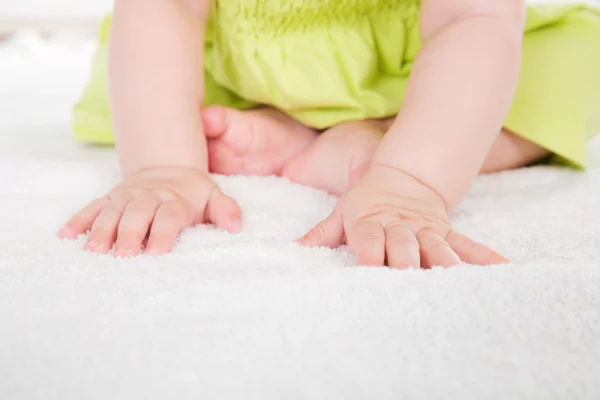 Close up of babys arm. — Stock Photo, Image