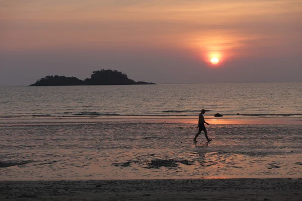 Ko Chang sunset Stock Photo