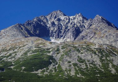 Yaz, slovak yüksek tatras Gerlach pik