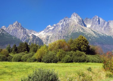 yüksek tatra Dağları yaz, Slovakya