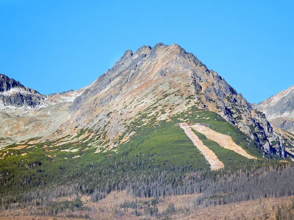 Montagna Predne Solisko in autunno — Foto Stock