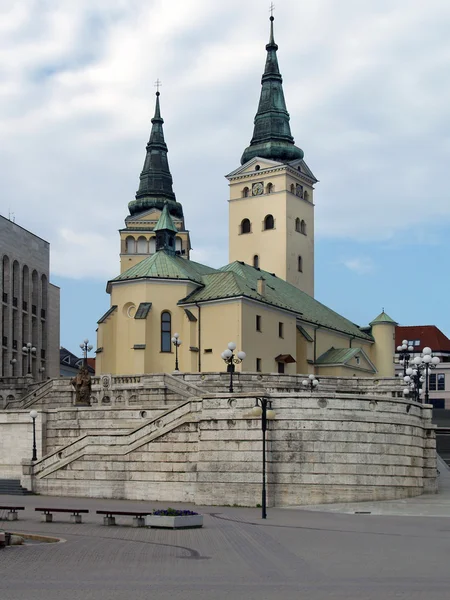 Kirche der Heiligen Dreifaltigkeit, Zilina — Stockfoto