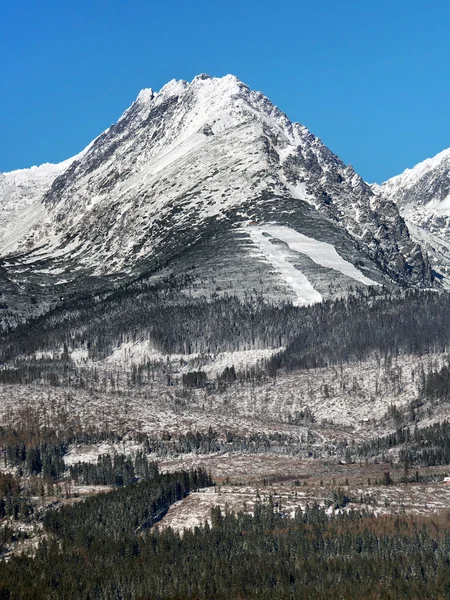 Predne Solisko піку у Високих Татрах — стокове фото